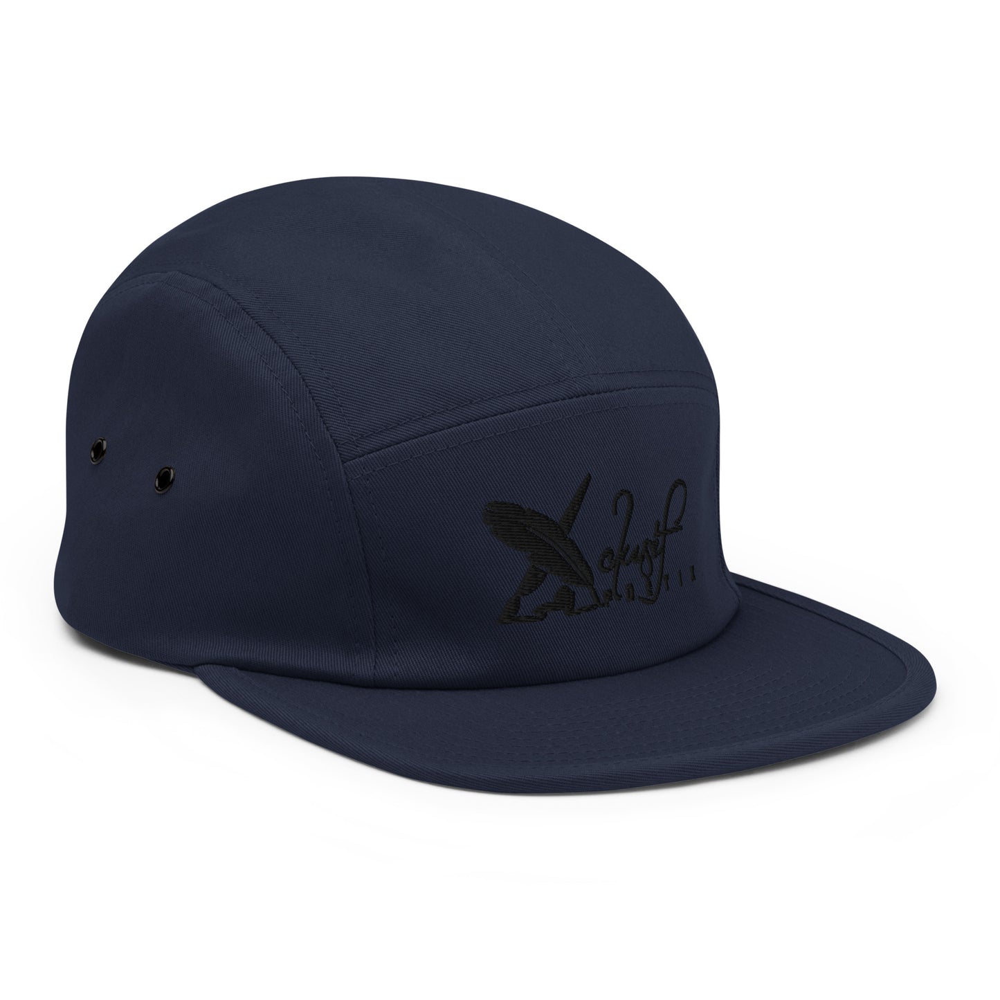 XCLUSIF POETIX BLACK LOGO Five Panel Cap