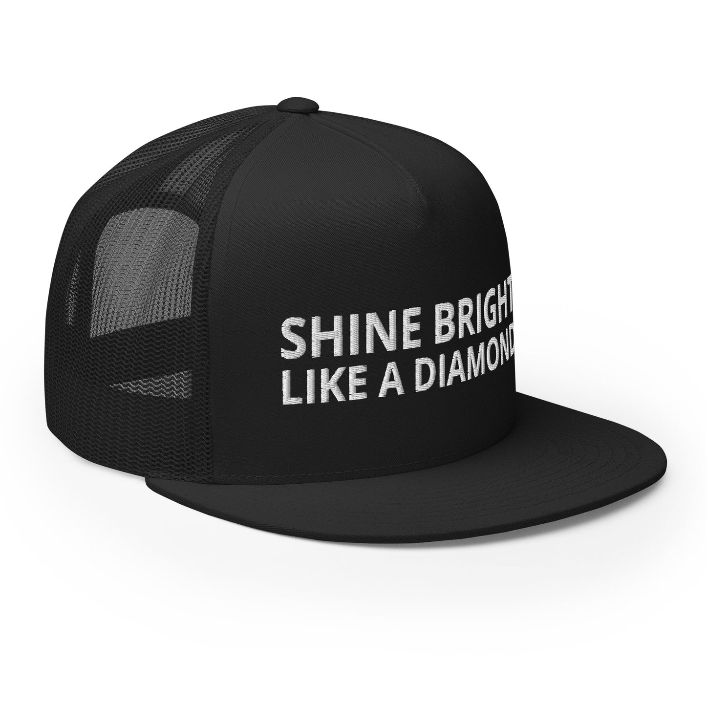 "SHINE BRIGHT LIKE A DIAMOND" BY XCLUSIF POETIX Trucker Cap