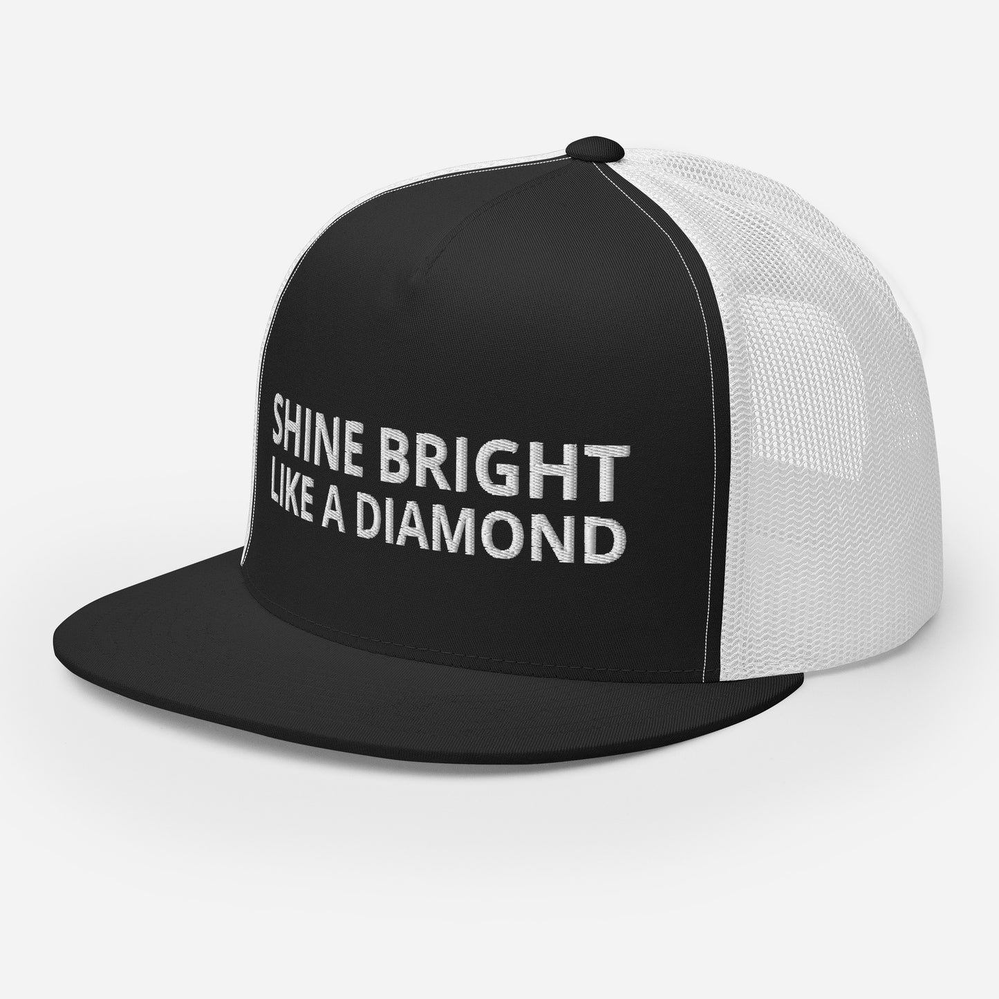 "SHINE BRIGHT LIKE A DIAMOND" BY XCLUSIF POETIX Trucker Cap