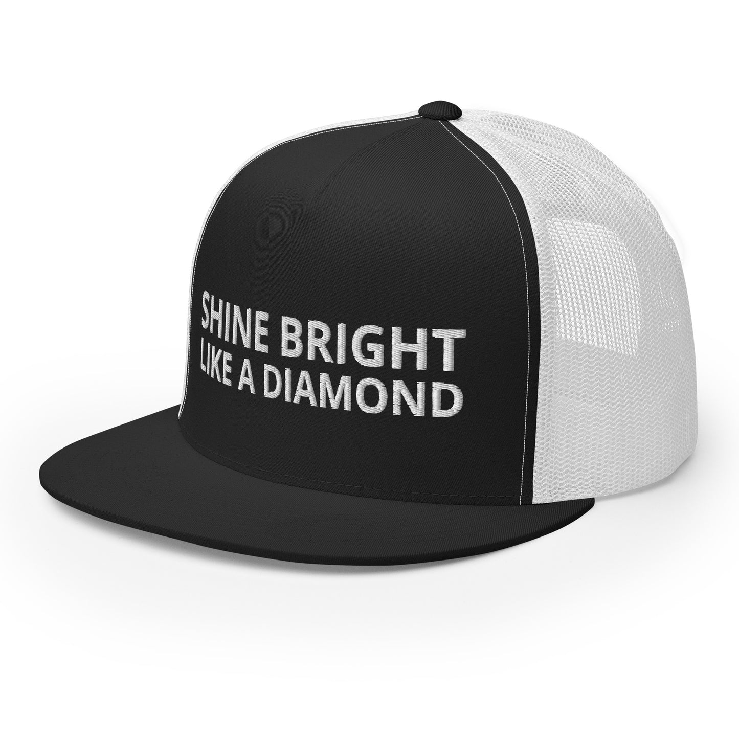 "SHINE BRIGHT LIKE A DIAMOND" BY XCLUSIF POETIX Trucker Cap