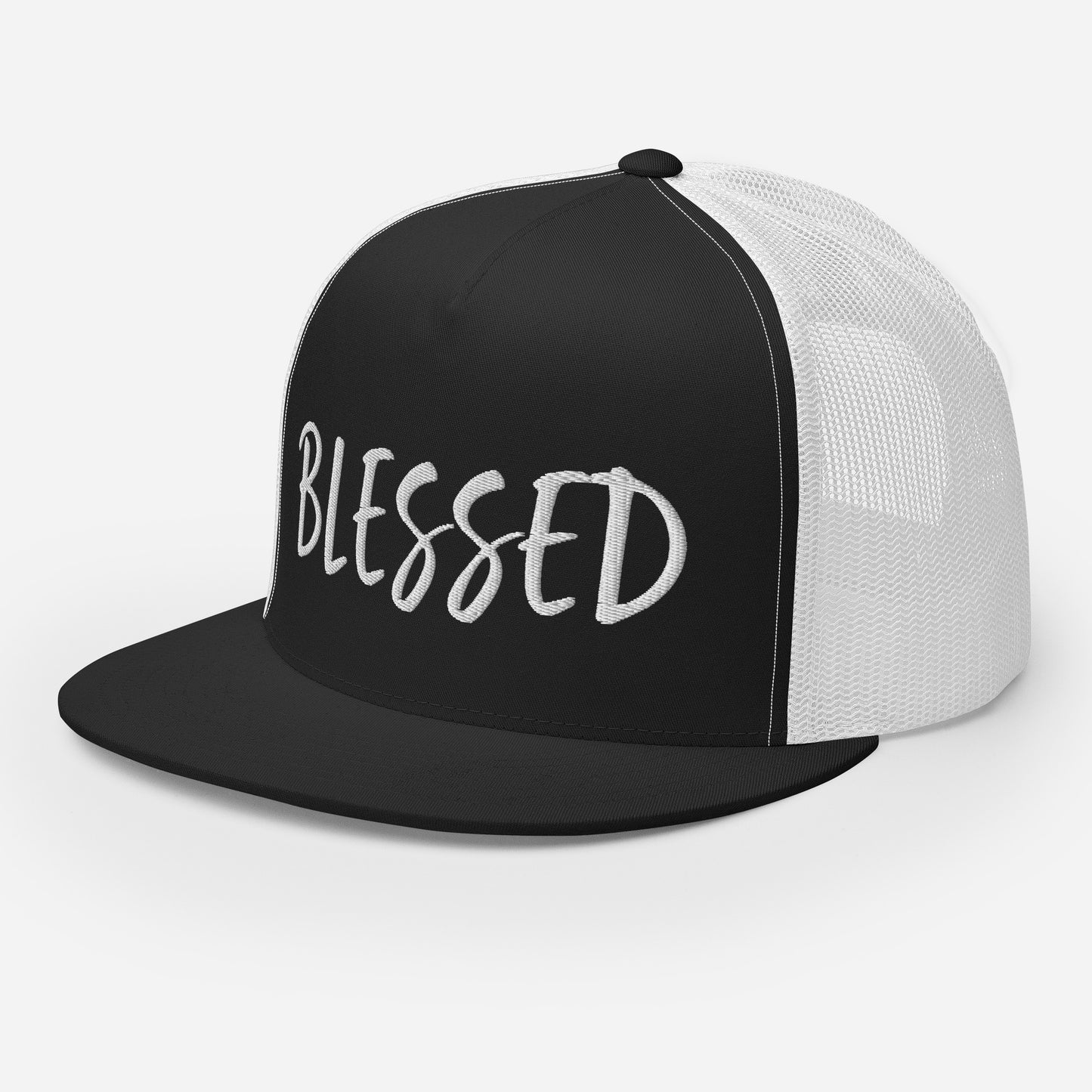 BLESSED BY XCLUSIF POETIX Trucker Cap