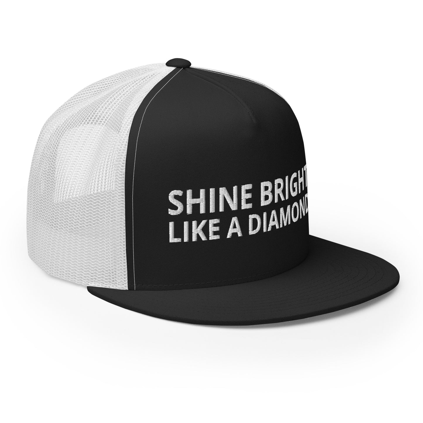 "SHINE BRIGHT LIKE A DIAMOND" BY XCLUSIF POETIX Trucker Cap