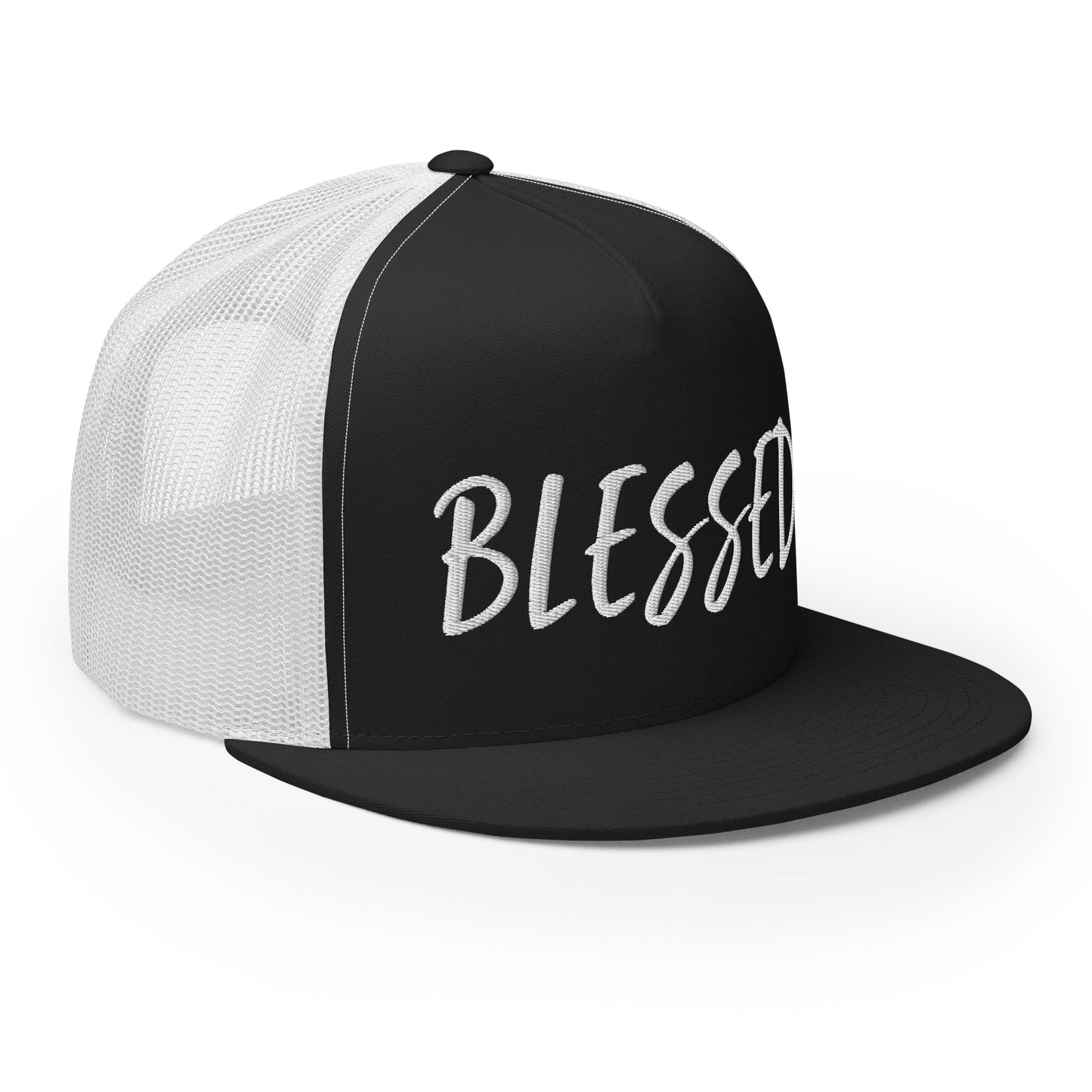 BLESSED BY XCLUSIF POETIX Trucker Cap