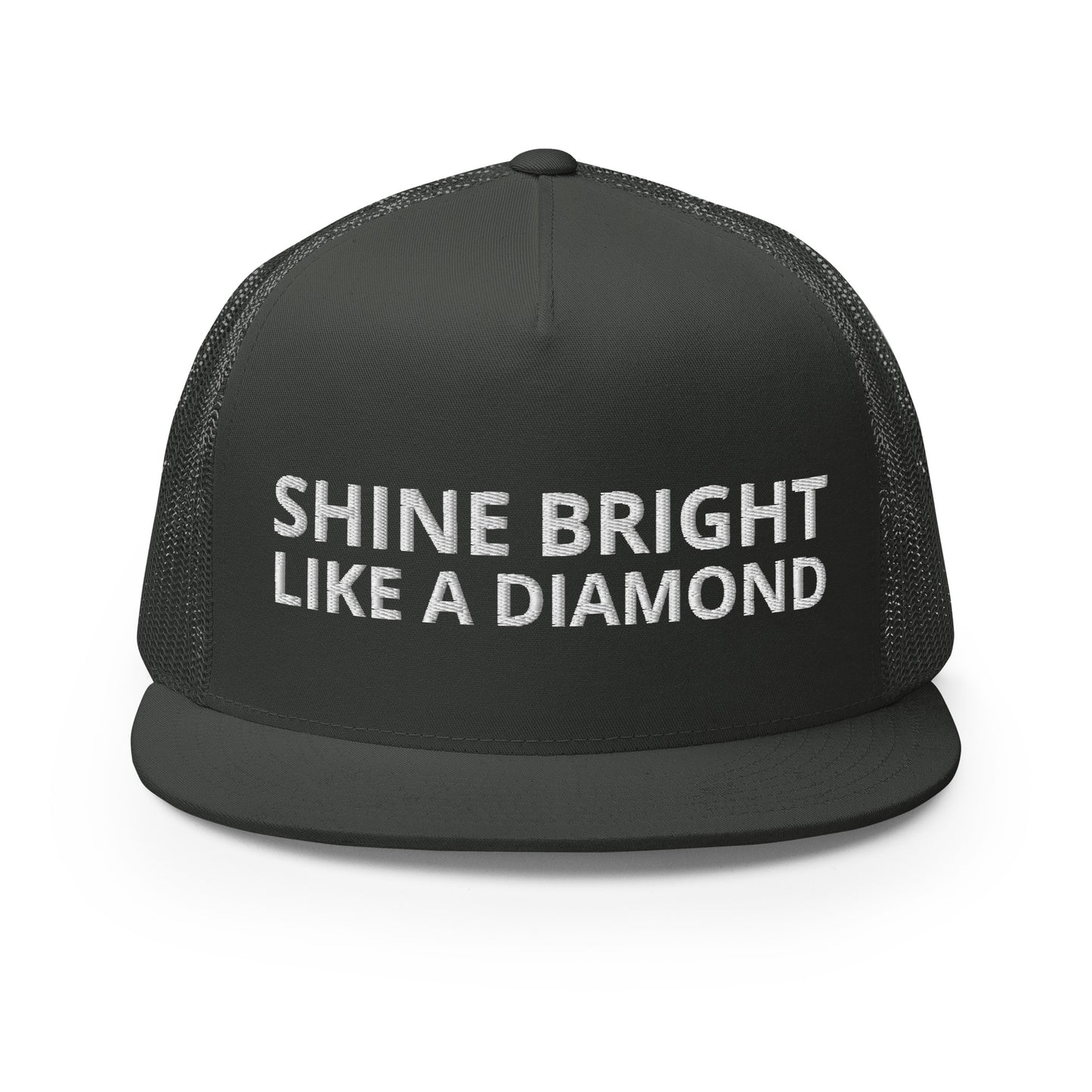 "SHINE BRIGHT LIKE A DIAMOND" BY XCLUSIF POETIX Trucker Cap