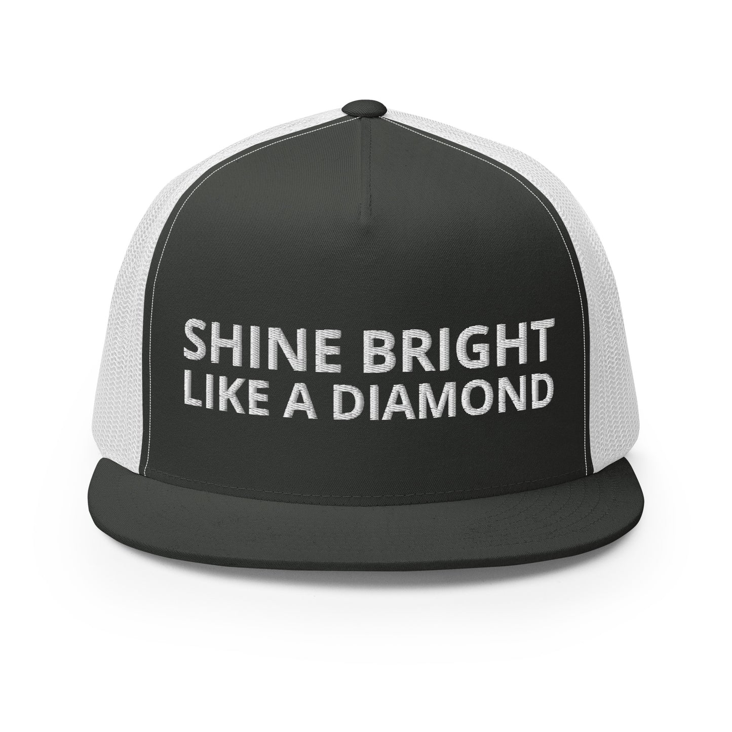 "SHINE BRIGHT LIKE A DIAMOND" BY XCLUSIF POETIX Trucker Cap