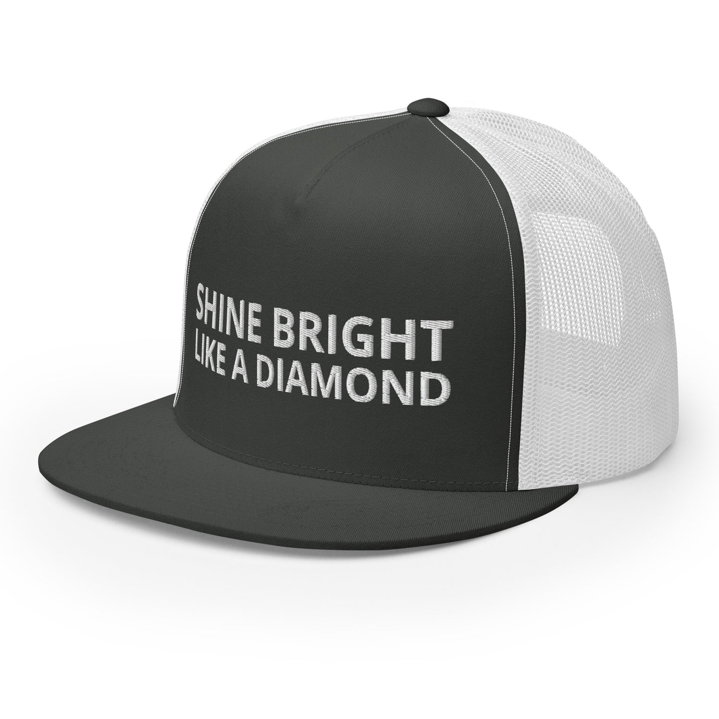 "SHINE BRIGHT LIKE A DIAMOND" BY XCLUSIF POETIX Trucker Cap