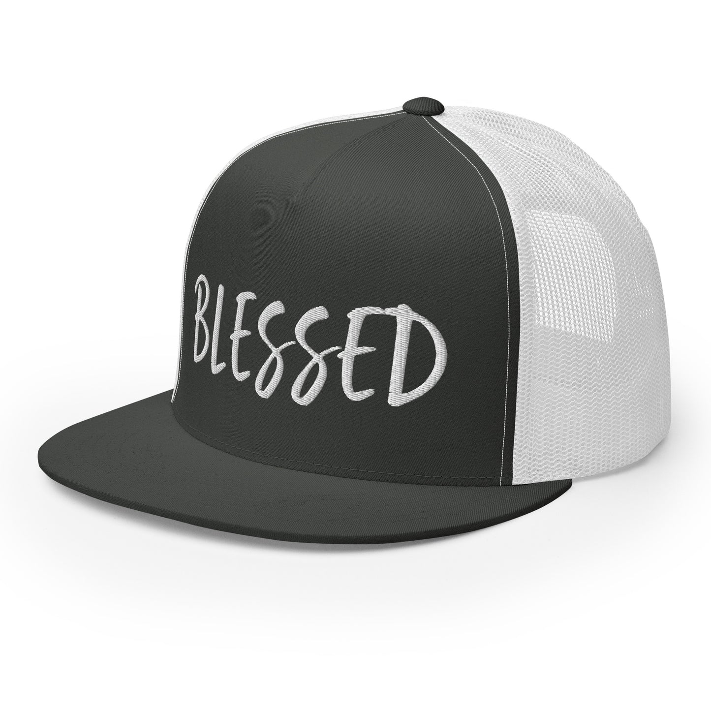 BLESSED BY XCLUSIF POETIX Trucker Cap