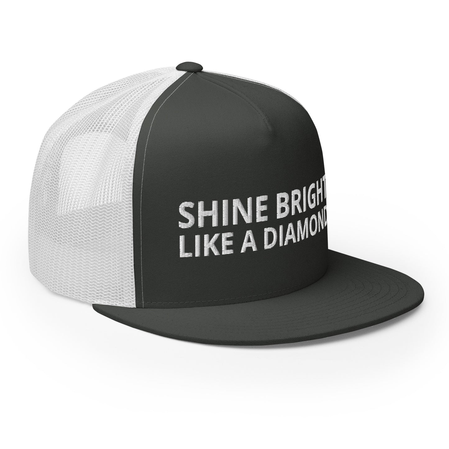 "SHINE BRIGHT LIKE A DIAMOND" BY XCLUSIF POETIX Trucker Cap