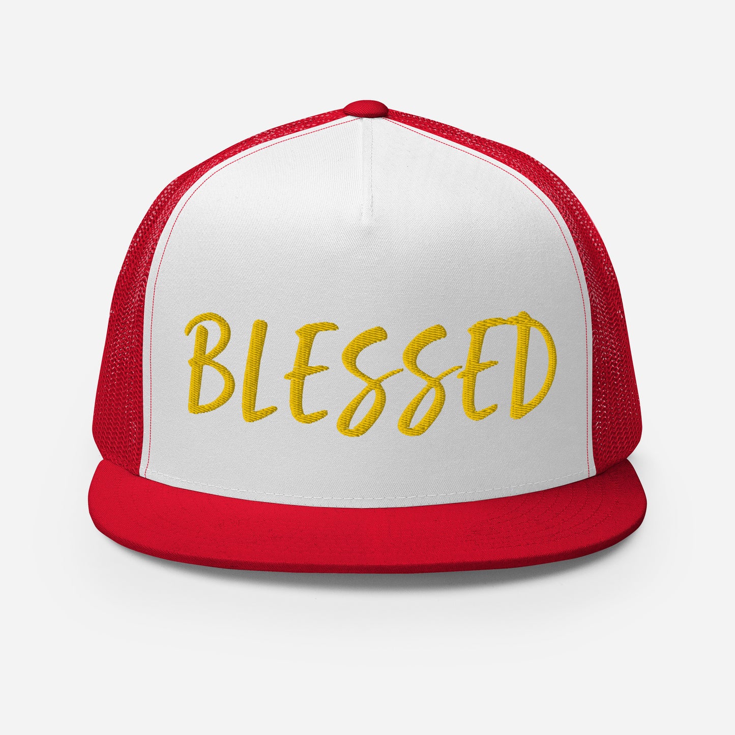 BLESSED BY XCLUSIF POETIX Trucker Cap