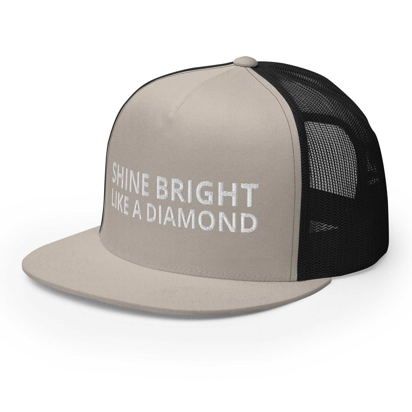 "SHINE BRIGHT LIKE A DIAMOND" BY XCLUSIF POETIX Trucker Cap