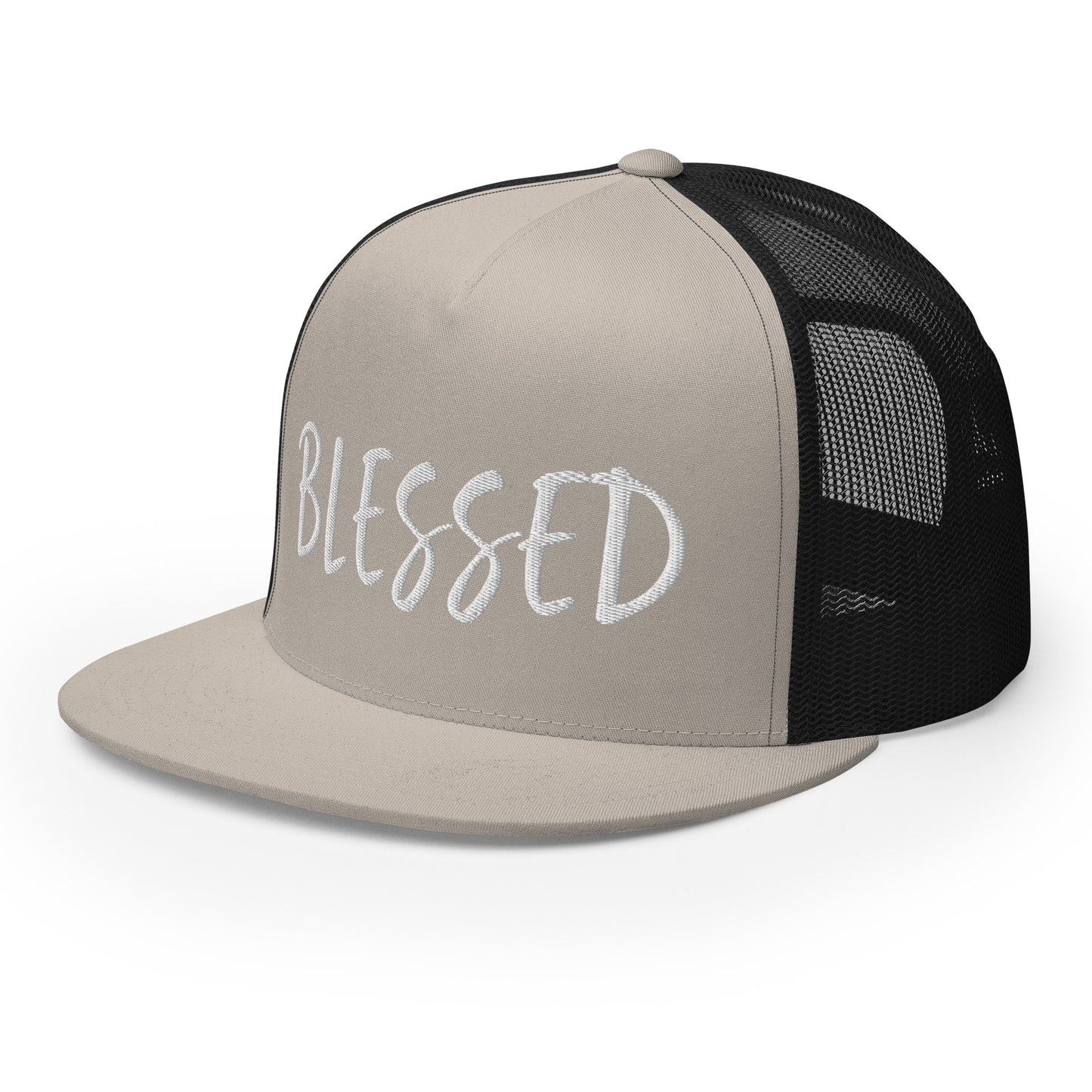 BLESSED BY XCLUSIF POETIX Trucker Cap