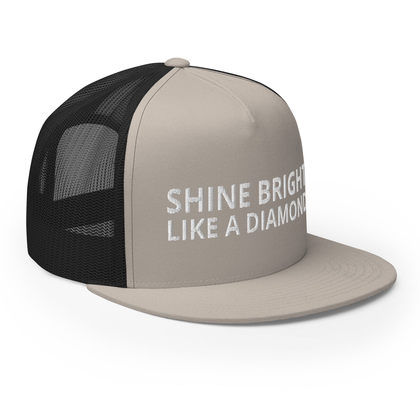 "SHINE BRIGHT LIKE A DIAMOND" BY XCLUSIF POETIX Trucker Cap