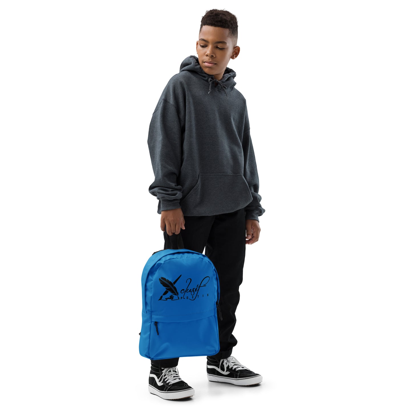 XCLUSIF POETIX BLUE & BLACK Backpack