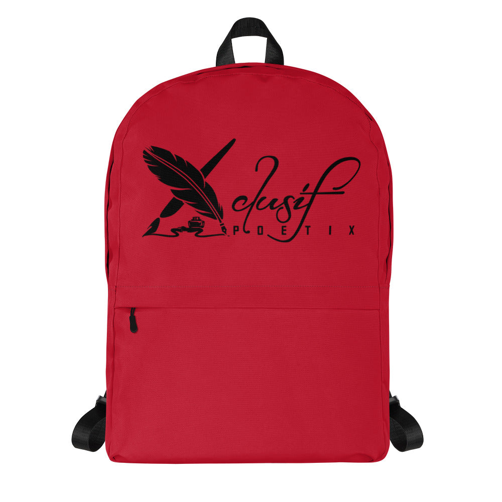 XCLUSIF POETIX RED & BLACK Backpack