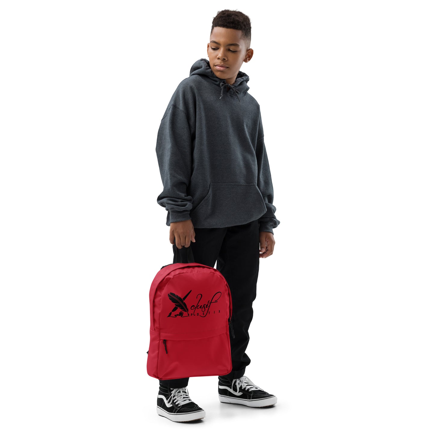 XCLUSIF POETIX RED & BLACK Backpack