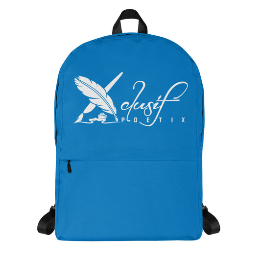 XCLUSIF POETIX BLUE & WHITE Backpack