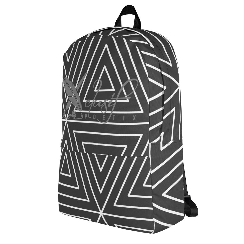 XCLUSIF POETIX BLACK TRIANGLE Backpack