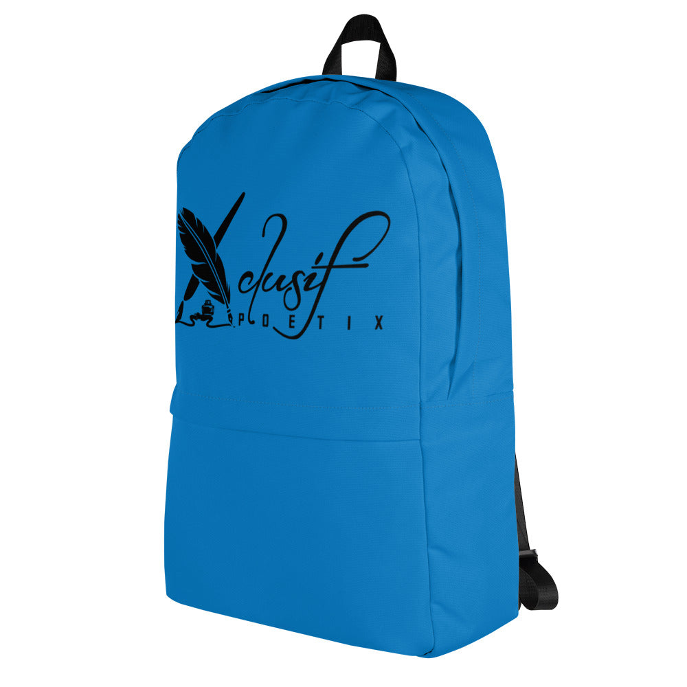 XCLUSIF POETIX BLUE & BLACK Backpack