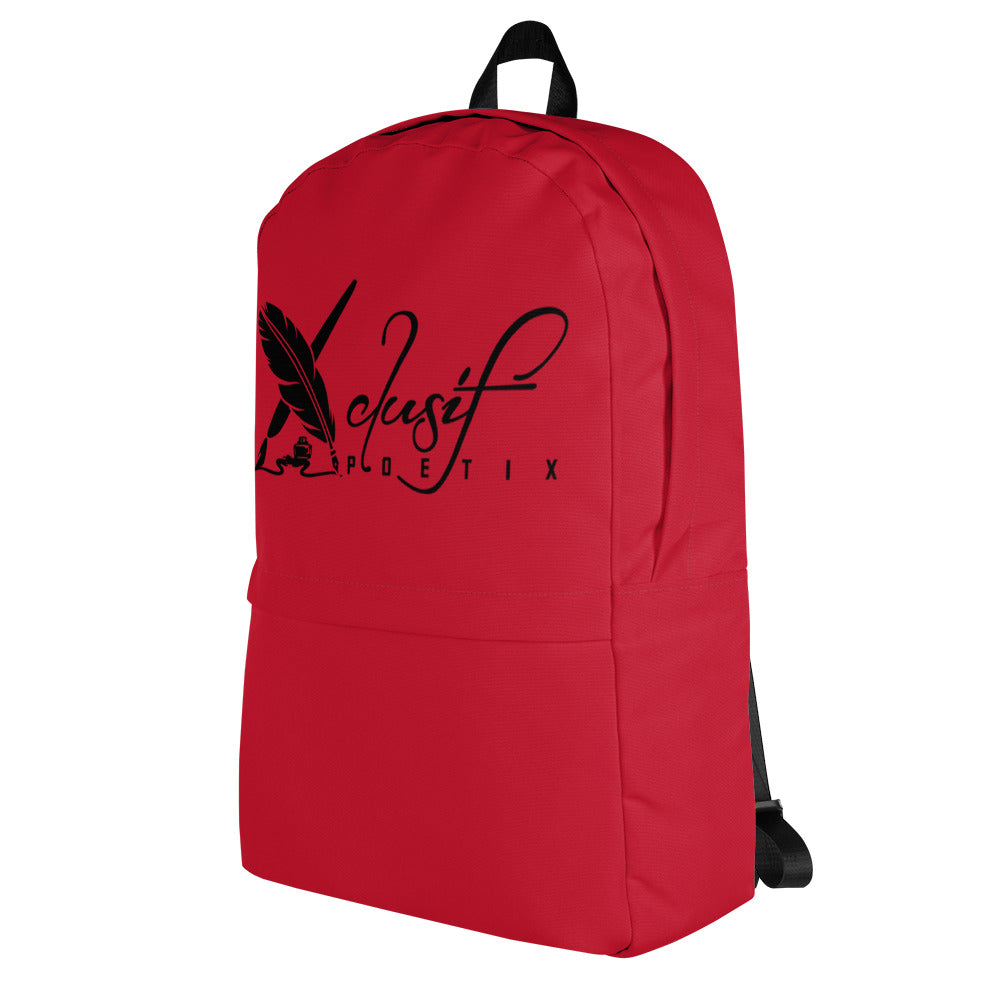 XCLUSIF POETIX RED & BLACK Backpack