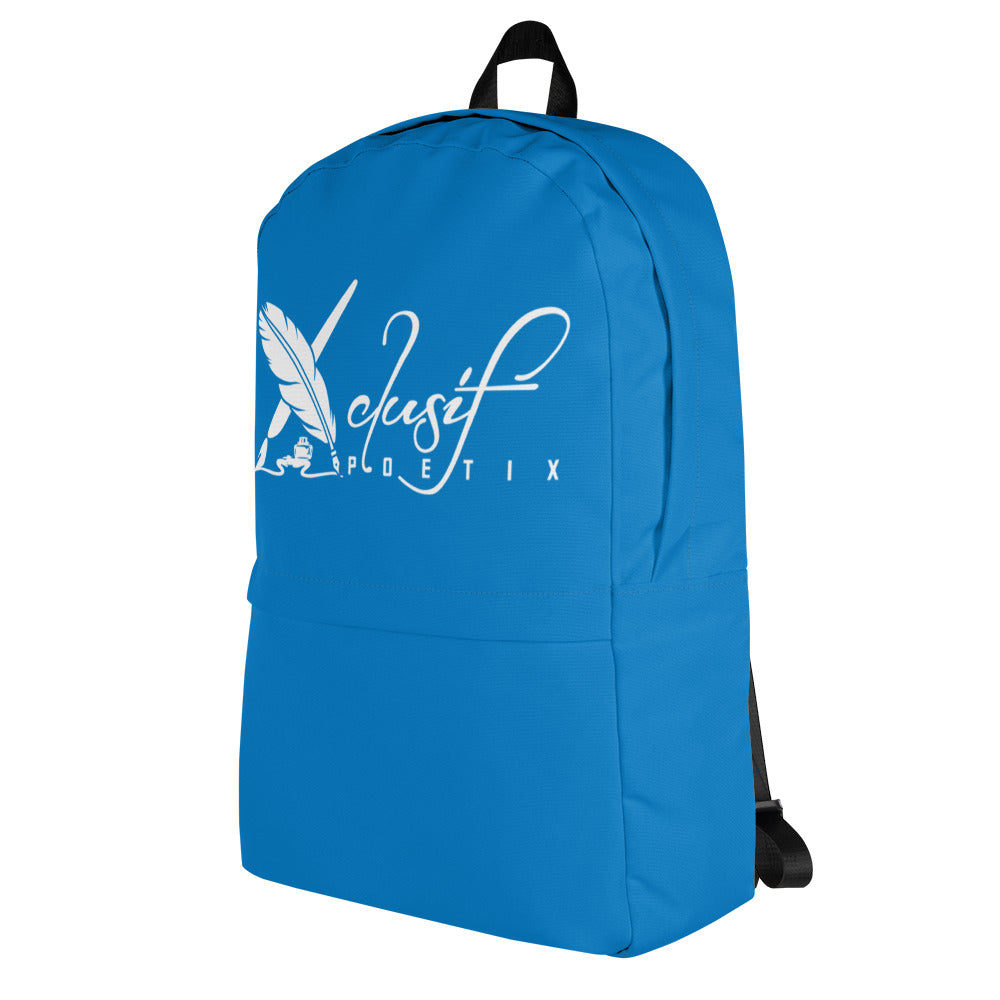 XCLUSIF POETIX BLUE & WHITE Backpack