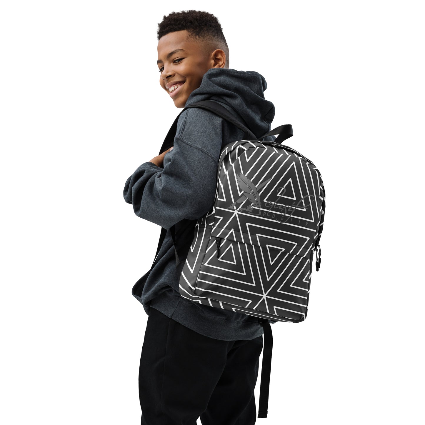 XCLUSIF POETIX BLACK TRIANGLE Backpack