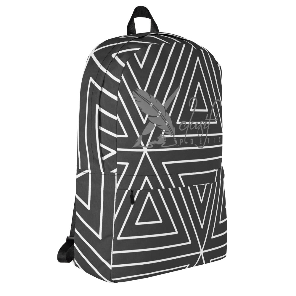 XCLUSIF POETIX BLACK TRIANGLE Backpack