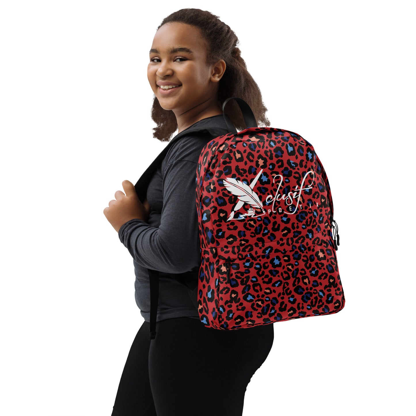 XCLUSIF POETIX RED LEOPARD Backpack