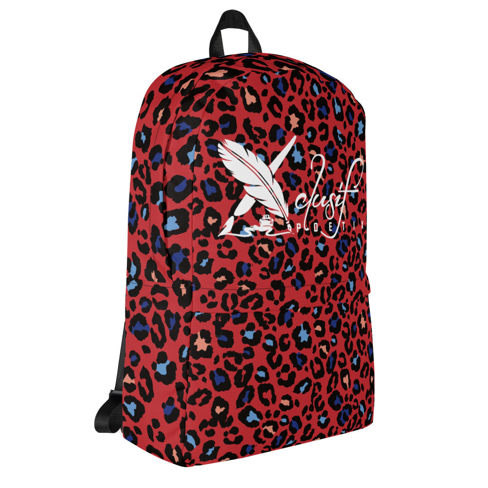 XCLUSIF POETIX RED LEOPARD Backpack