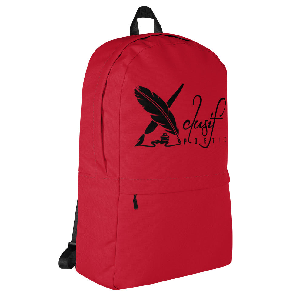 XCLUSIF POETIX RED & BLACK Backpack