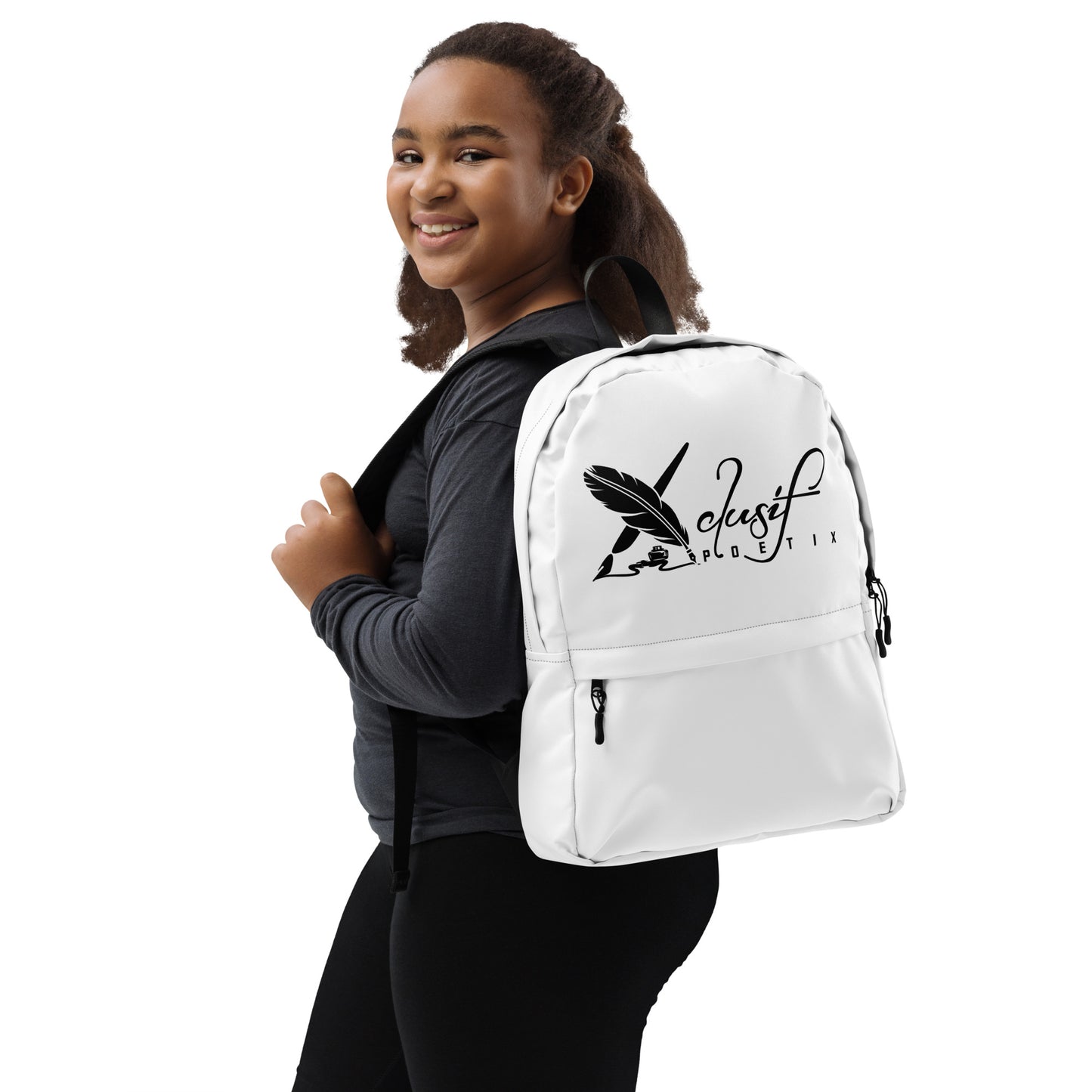 XCLUSIF POETIX WHITE & BLACK Backpack