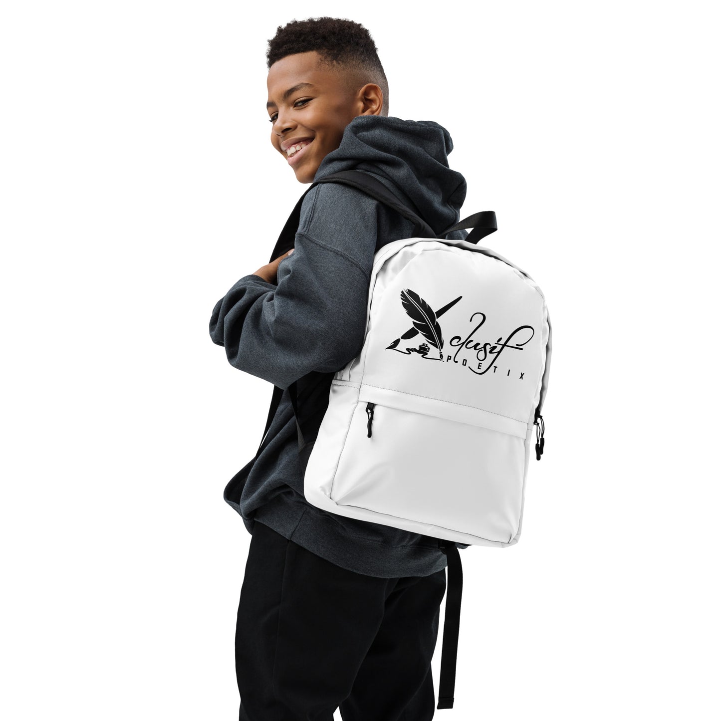 XCLUSIF POETIX WHITE & BLACK Backpack