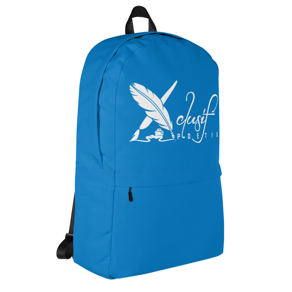 XCLUSIF POETIX BLUE & WHITE Backpack