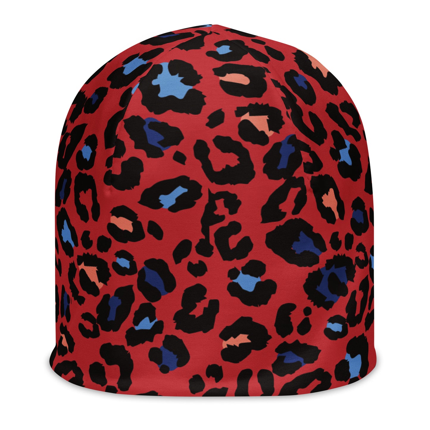 XCLUSIF POETIX RED LEOPARD Beanie