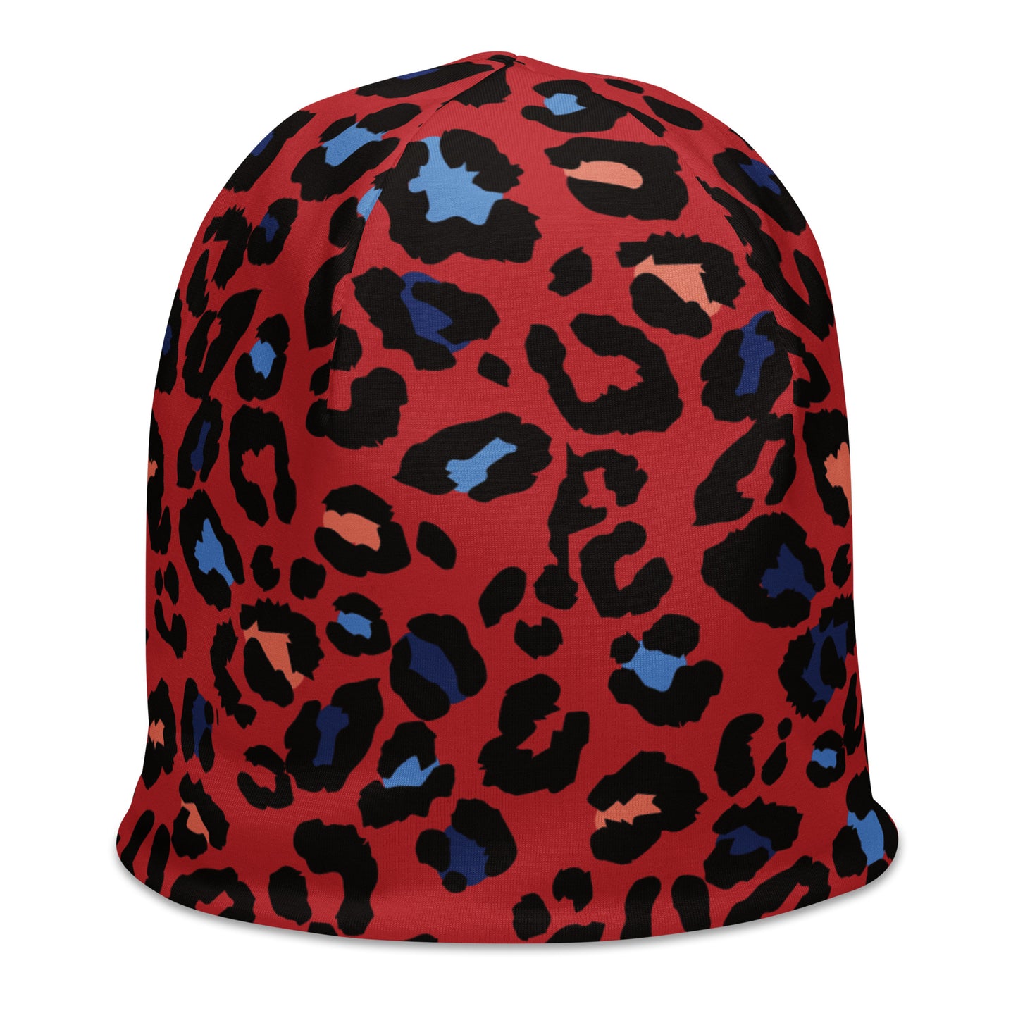 XCLUSIF POETIX RED LEOPARD Beanie