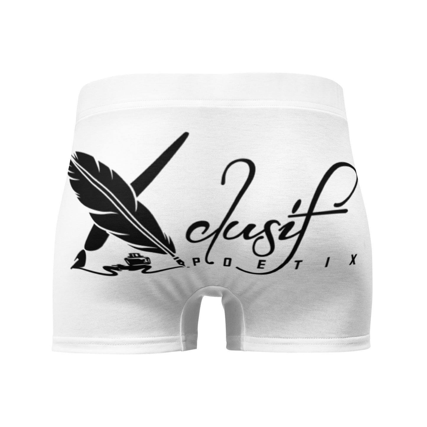 XCLUSIF POETIX WHITE Men's Boxer Briefs