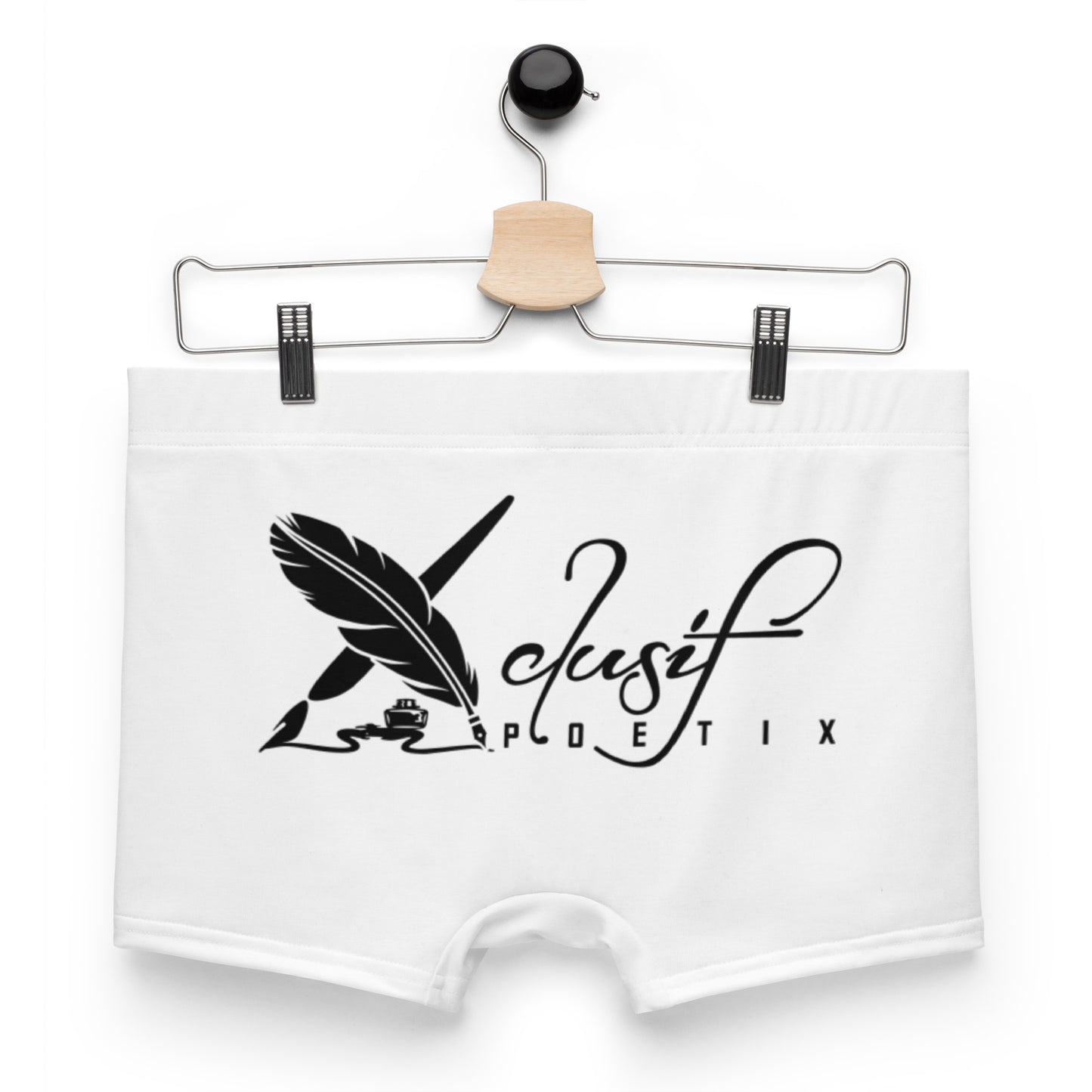 XCLUSIF POETIX WHITE Men's Boxer Briefs