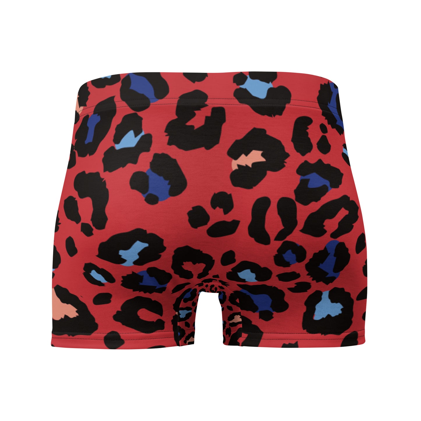 XCLUSIF POETIX RED LEOPARD Men's Boxer Briefs