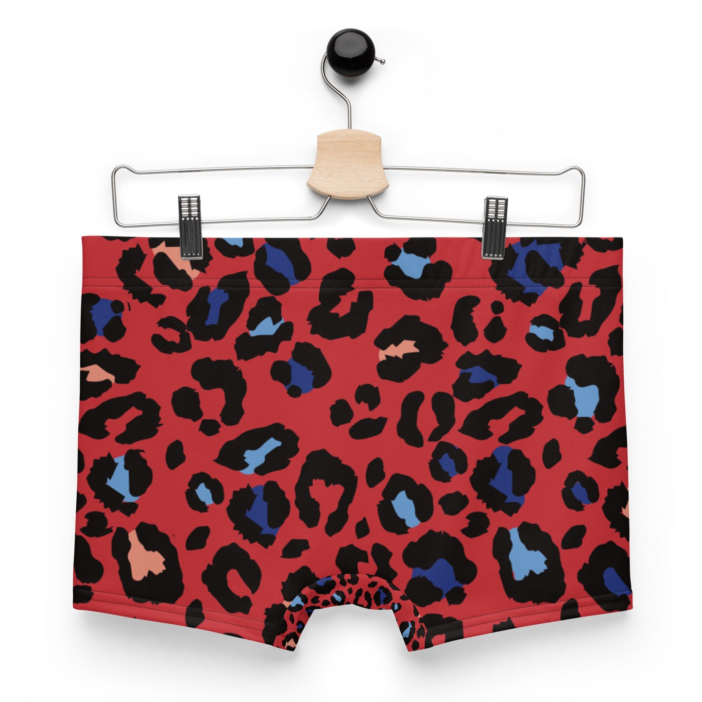 XCLUSIF POETIX RED LEOPARD Men's Boxer Briefs