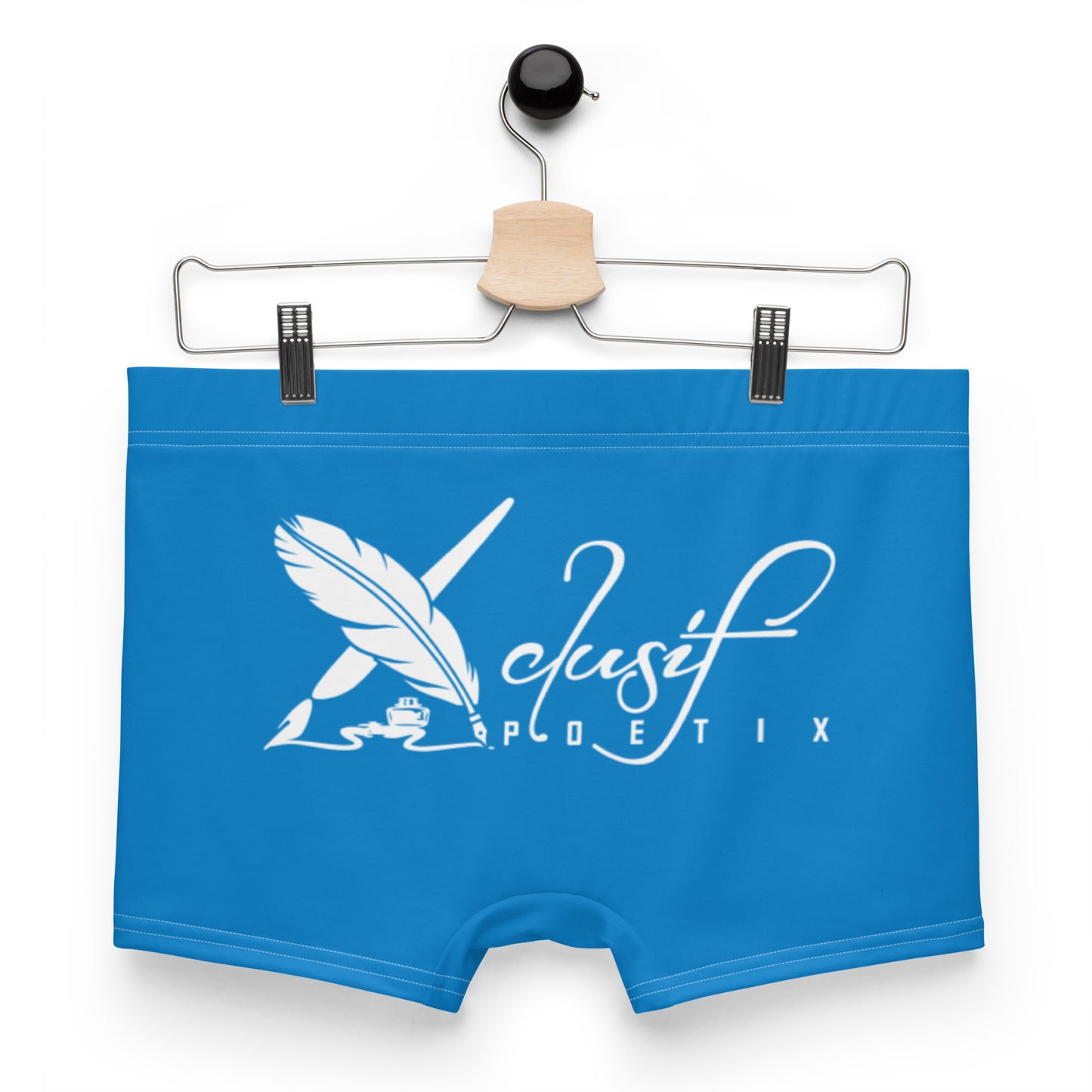 XCLUSIF POETIX BLUE Men's Boxer Briefs