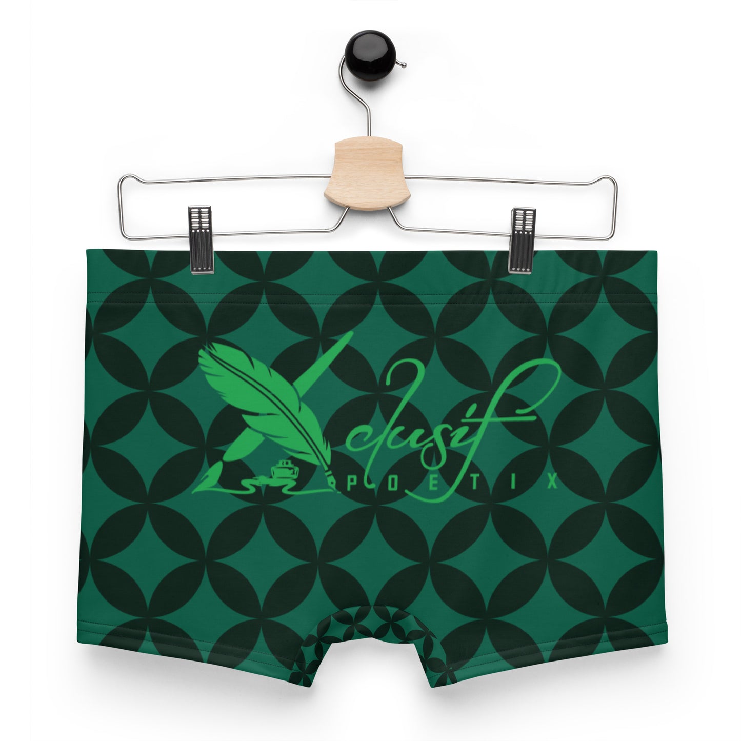 XCLUSIF POETIX LUXURY GREEN Men's Boxer Briefs