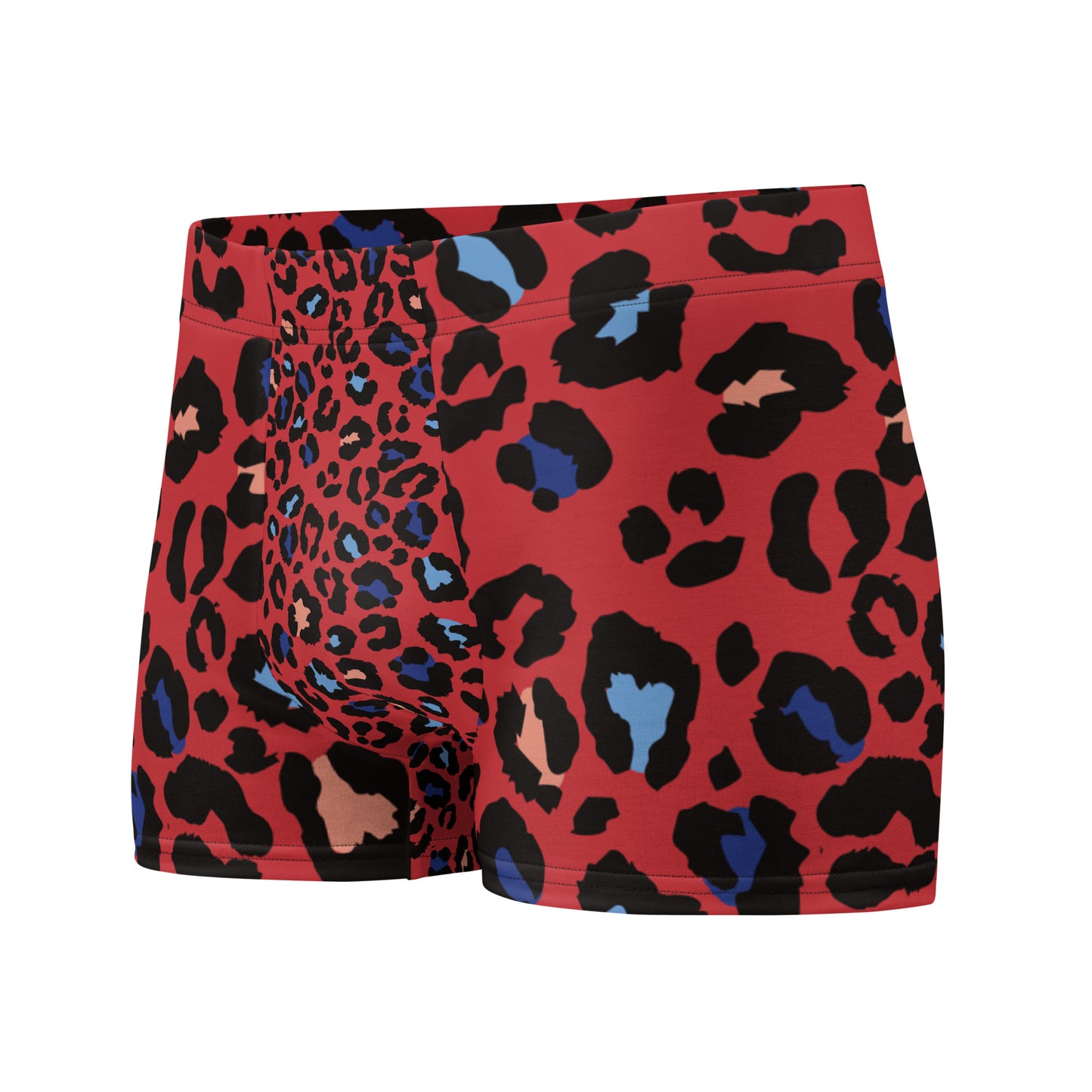 XCLUSIF POETIX RED LEOPARD Men's Boxer Briefs