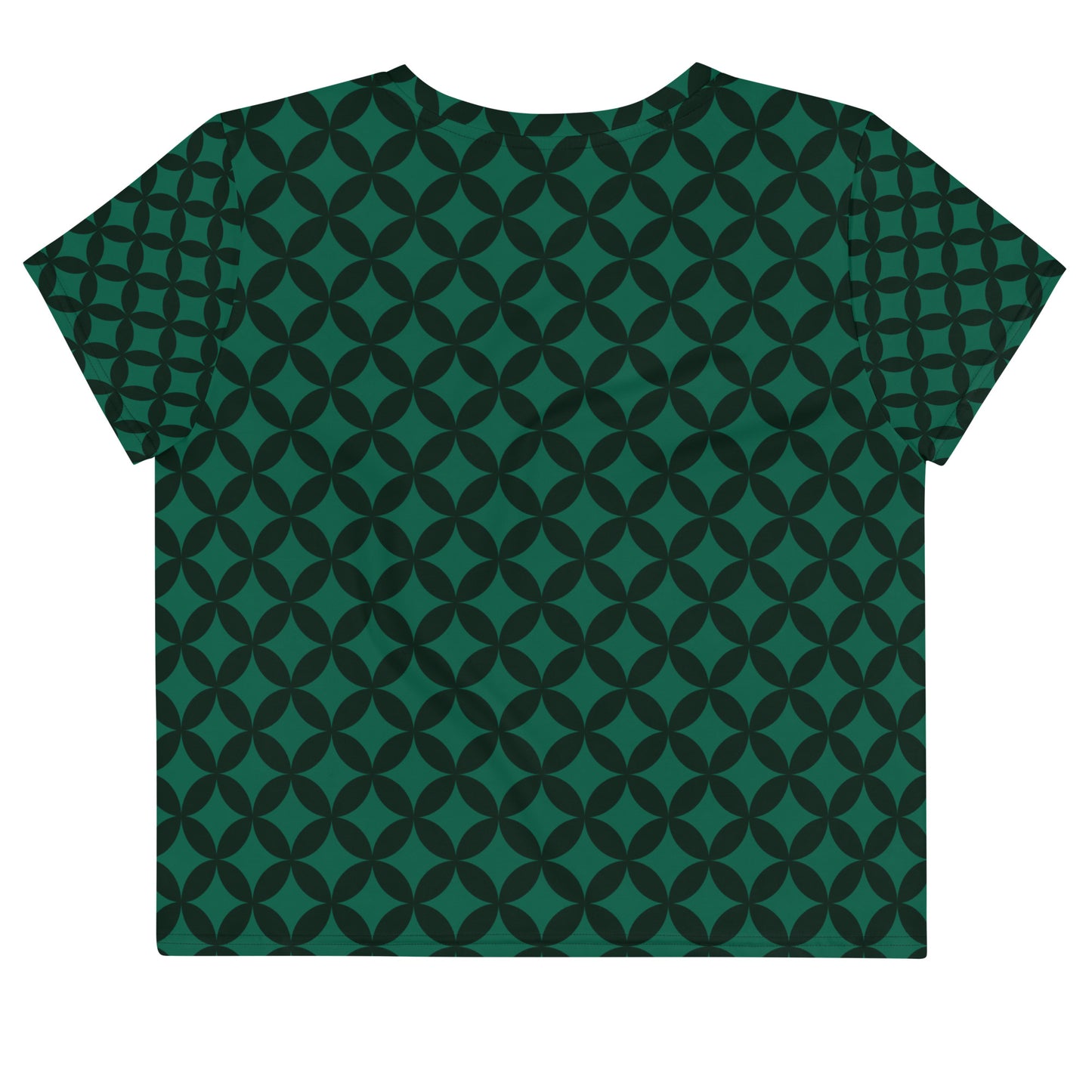 XCLUSIF POETIX LUXURY GREEN Women's Crop Tee