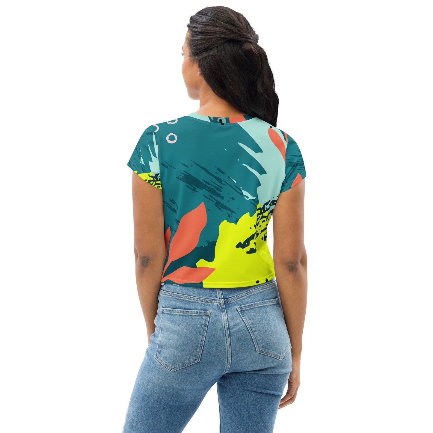 XCLUSIF POETIX JUNGLE Women's Crop Tee