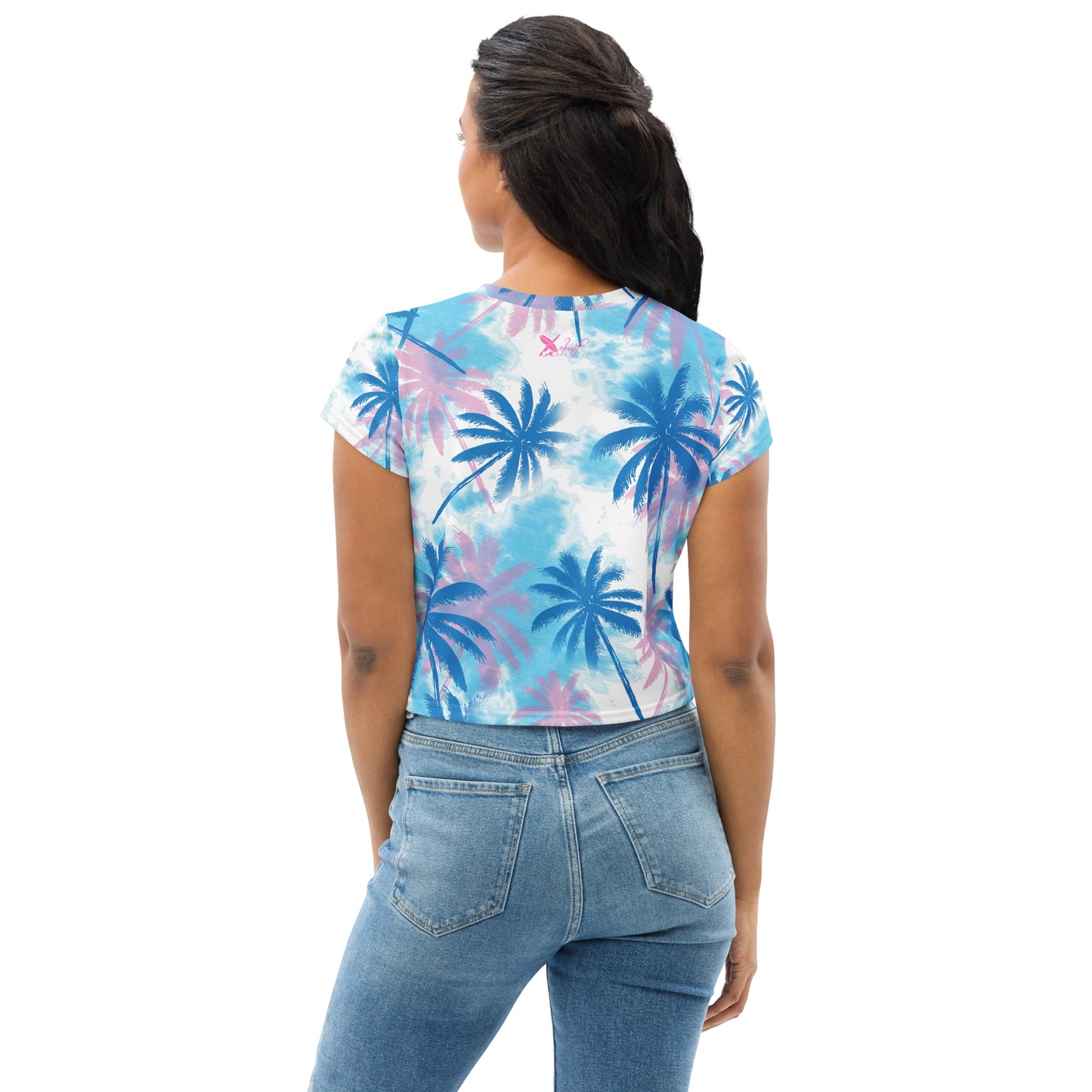 XCLUSIF POETIX MIAMI Women's Crop Tee