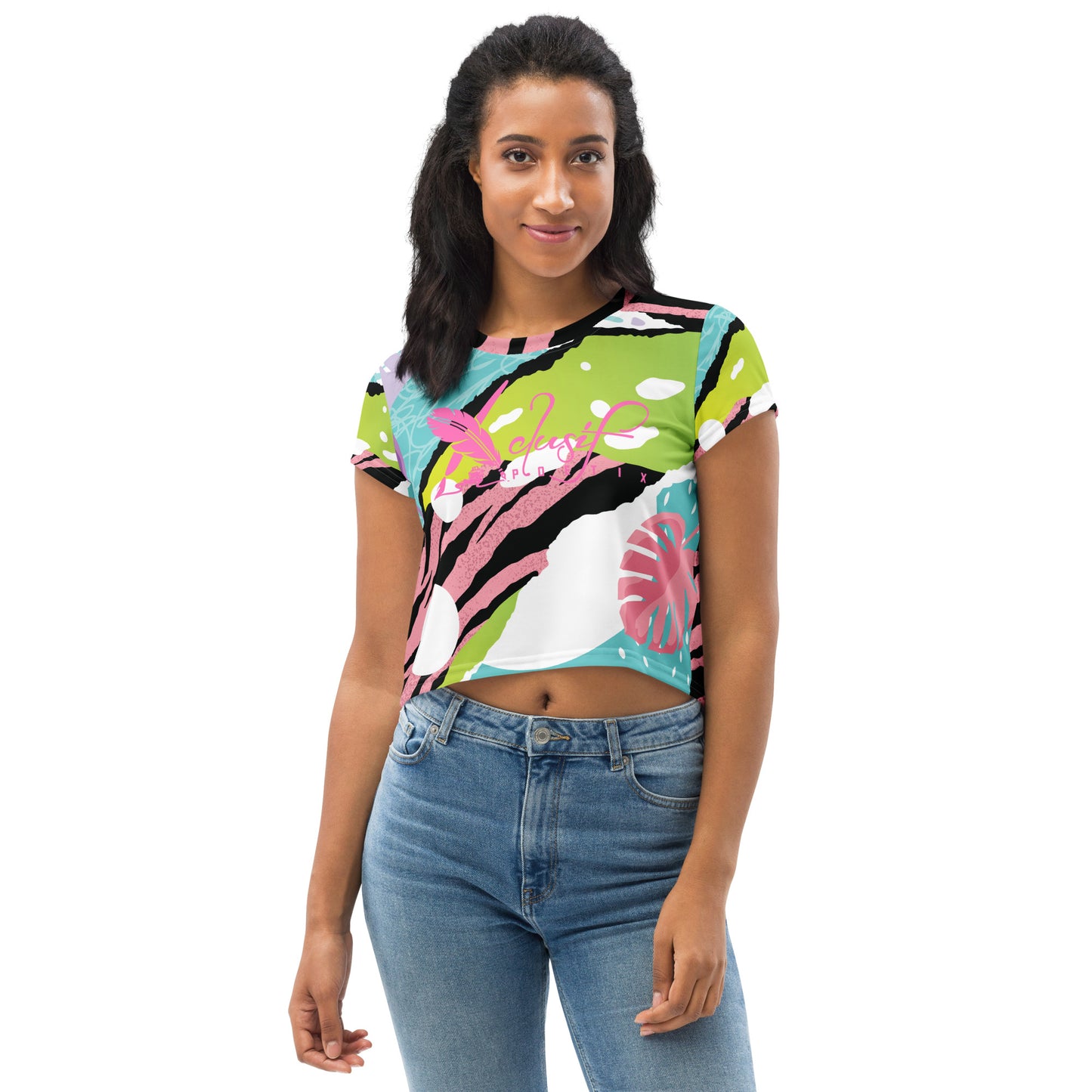 FRE (FRESH) BY XCLUSIF POETIX Women's Crop Tee