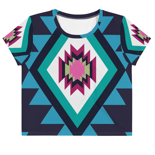 TRIBAL BY XCLUSIF POETIX Women's Crop Tee