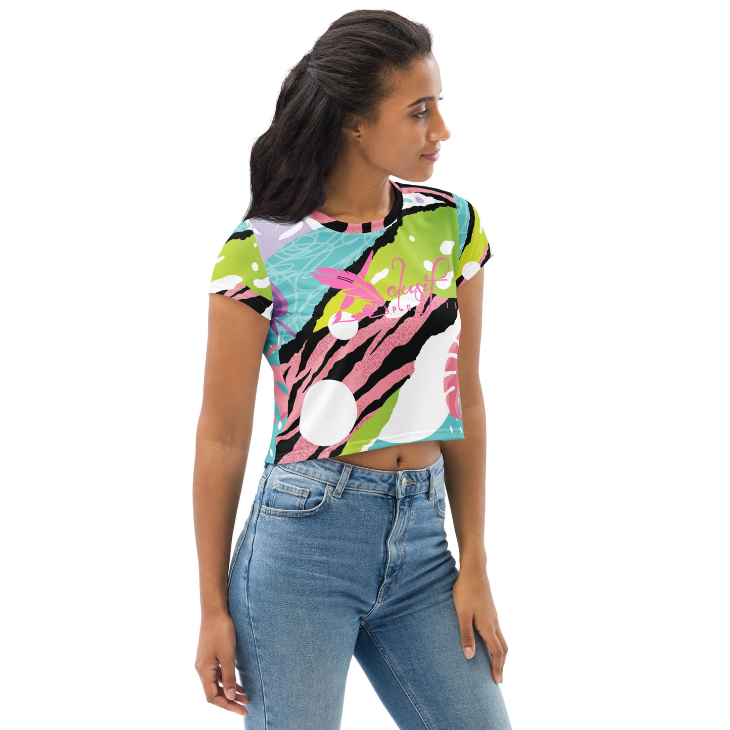 FRE (FRESH) BY XCLUSIF POETIX Women's Crop Tee