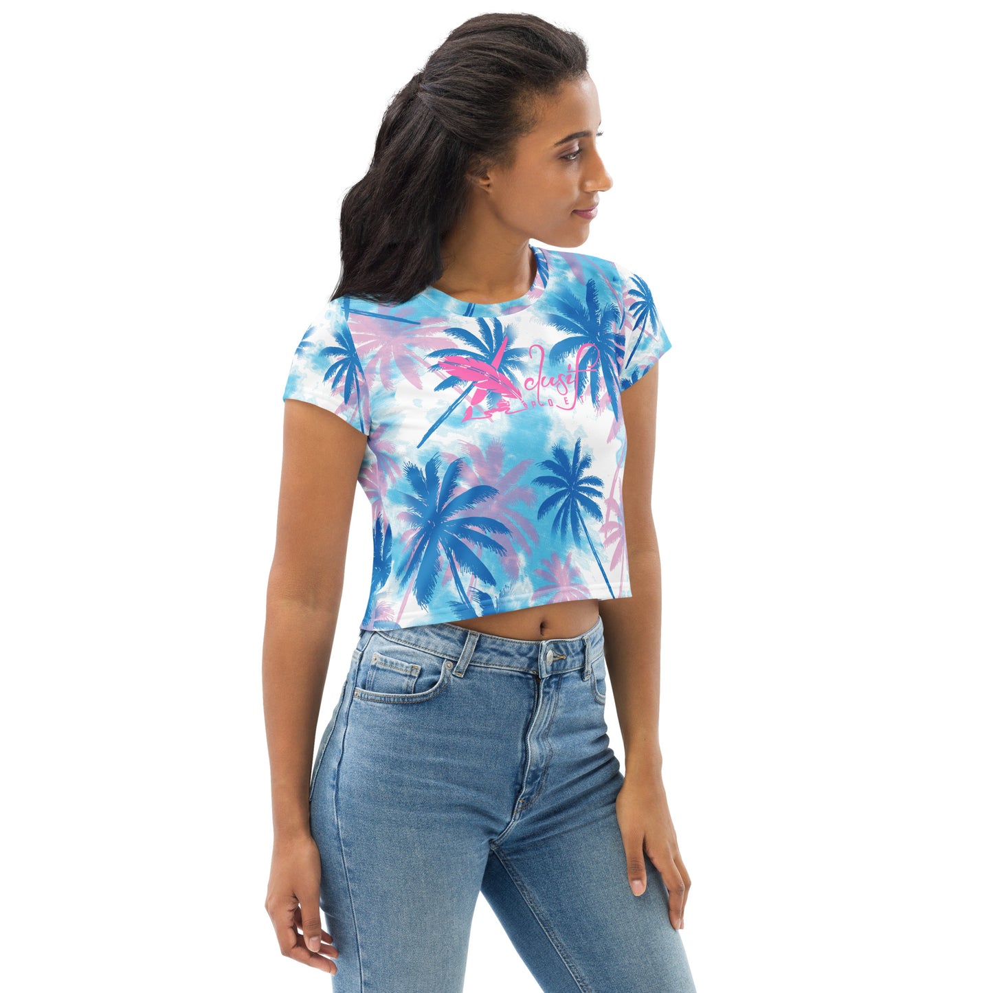 XCLUSIF POETIX MIAMI Women's Crop Tee