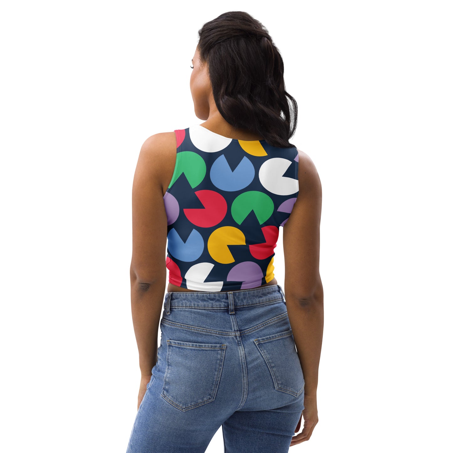 XCLUSIF POETIX VIBRANT Women's Crop Top