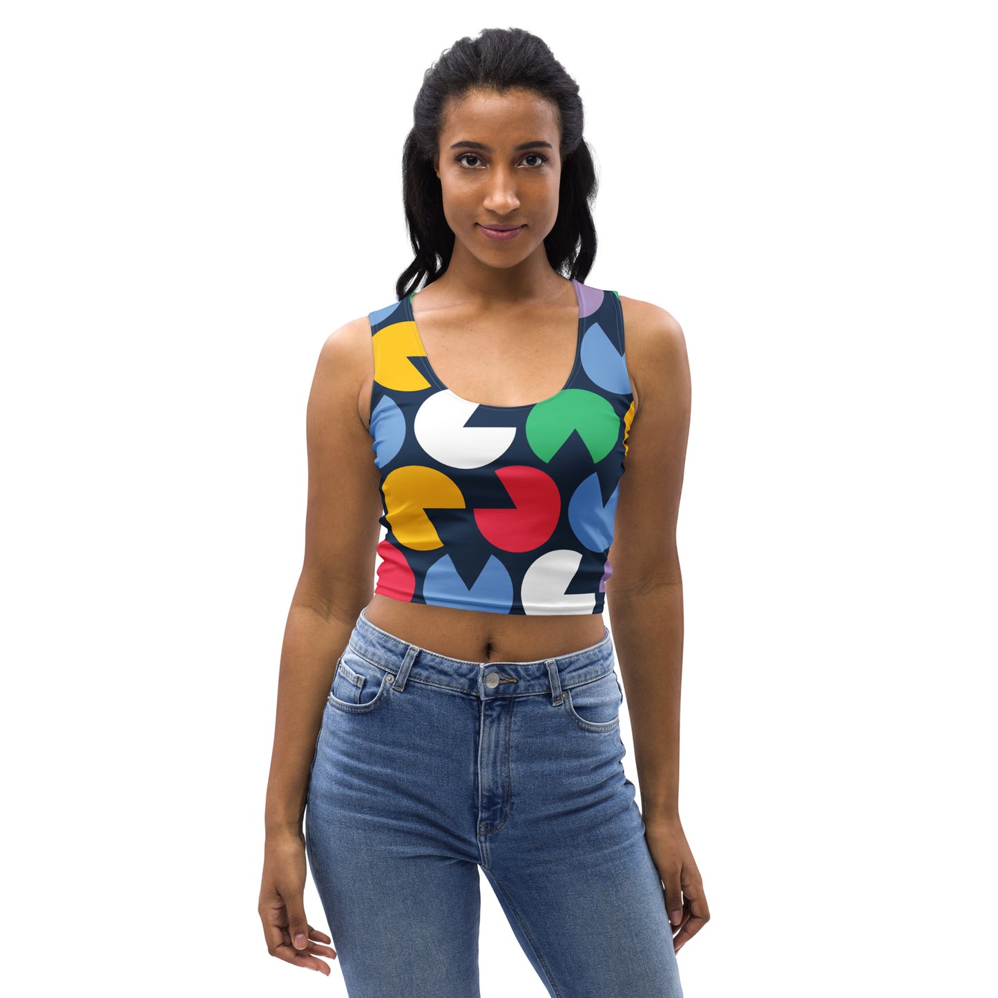 XCLUSIF POETIX VIBRANT Women's Crop Top